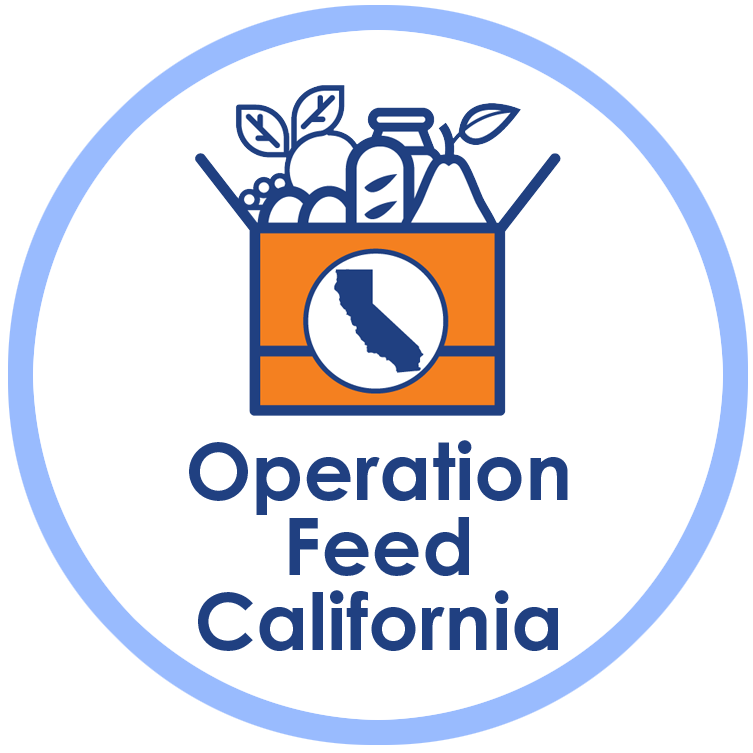 Operation Feed California branding