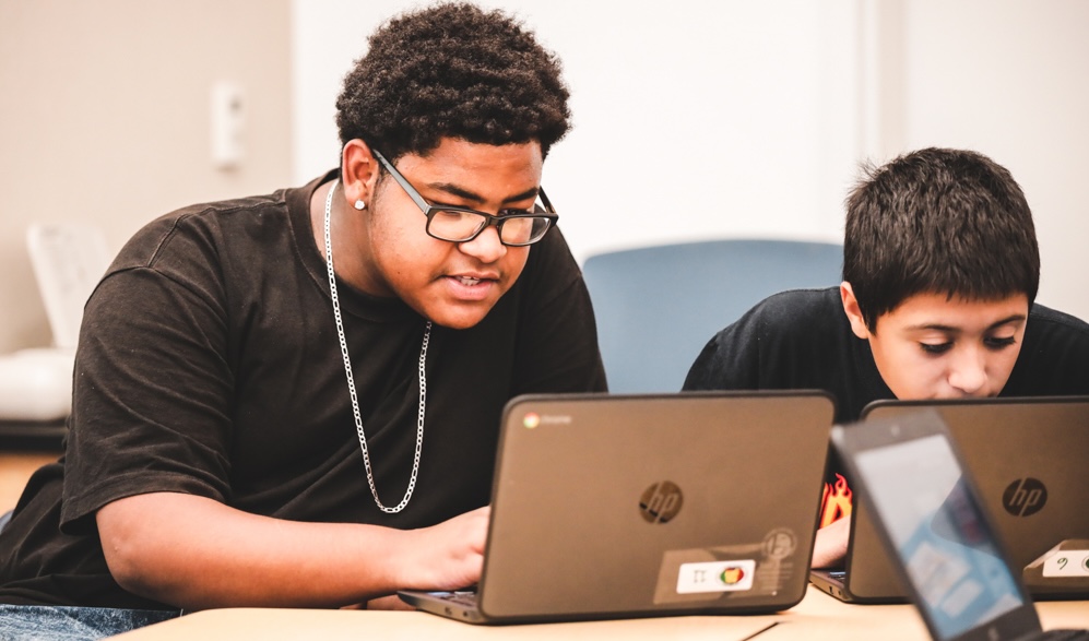 Mens Service Challenge young man mentoring